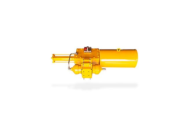 Actuador hidráulico para aplicaciones submarinas 